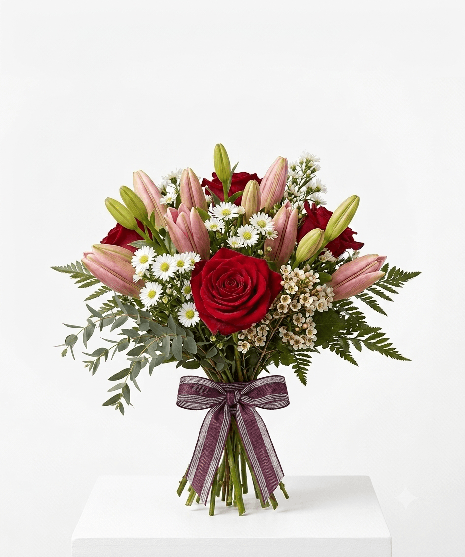 Bouquet Grande Emozione with flower delivery in Milan