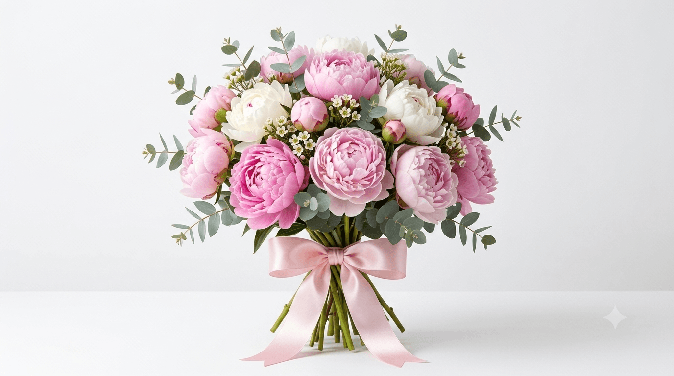 Bouquet Peonie Premium с доставкой цветов по Милану