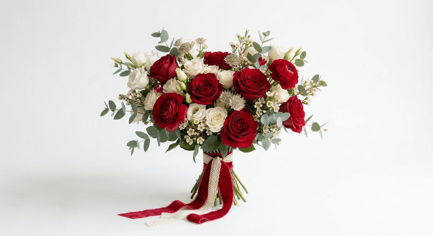 Bouquet San Valentino with flower delivery in Milan