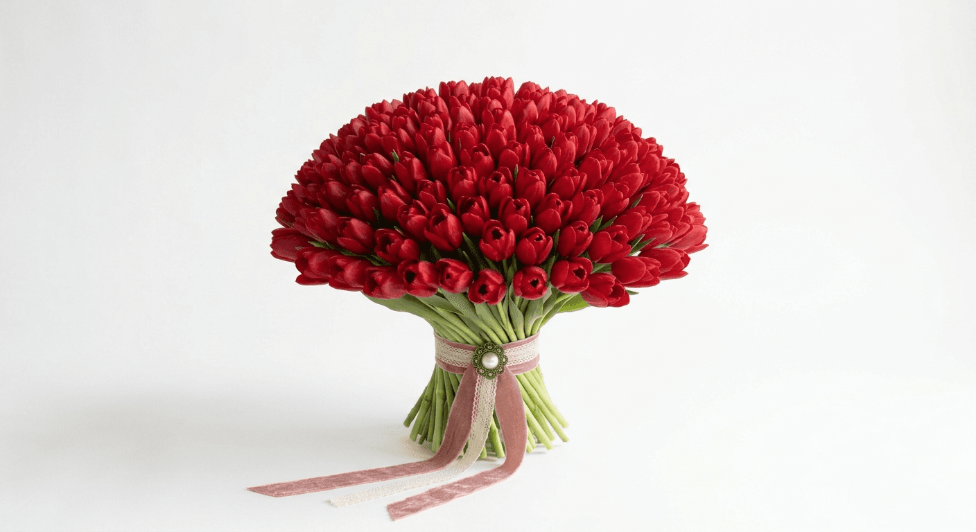 Bouquet Tulipani Premium with flower delivery in Milan