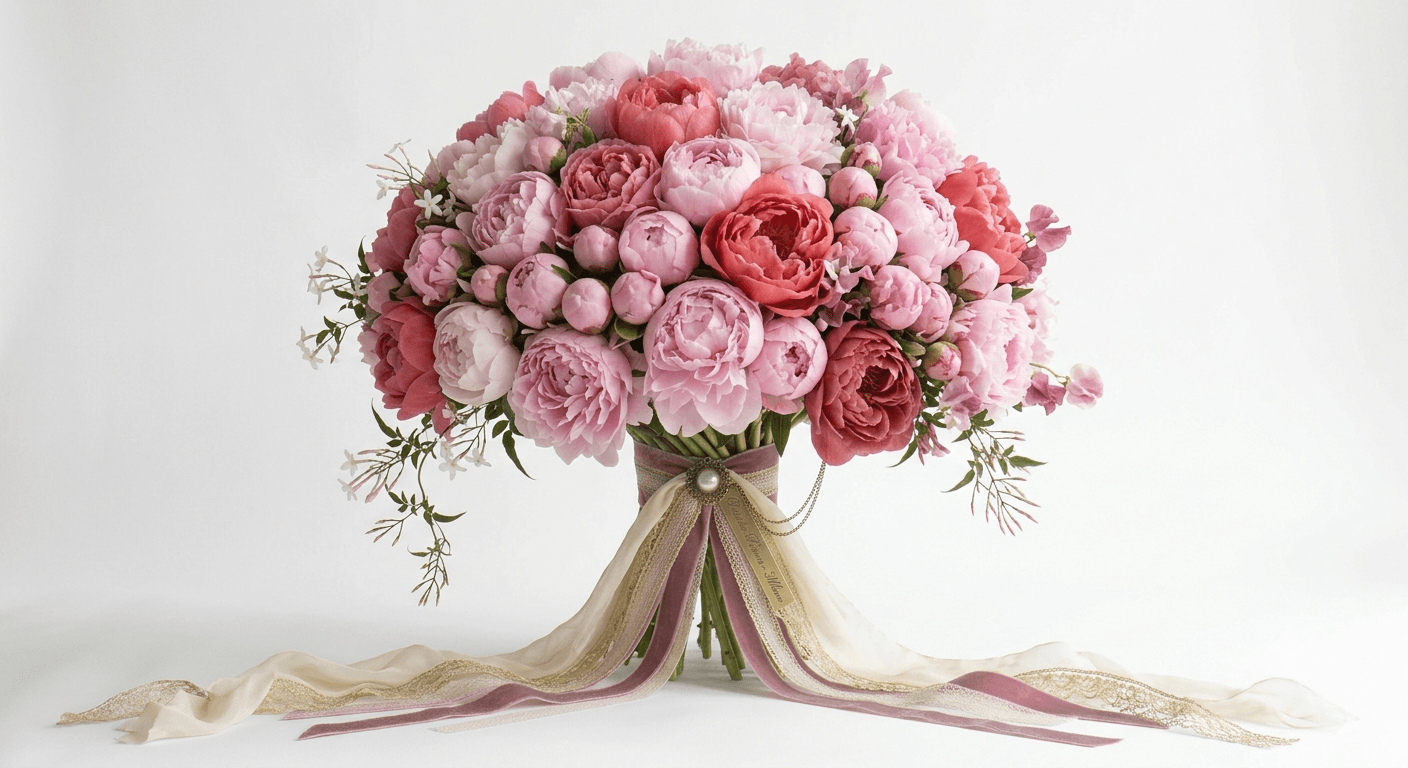 Peonie Romantiche с доставкой цветов по Милану