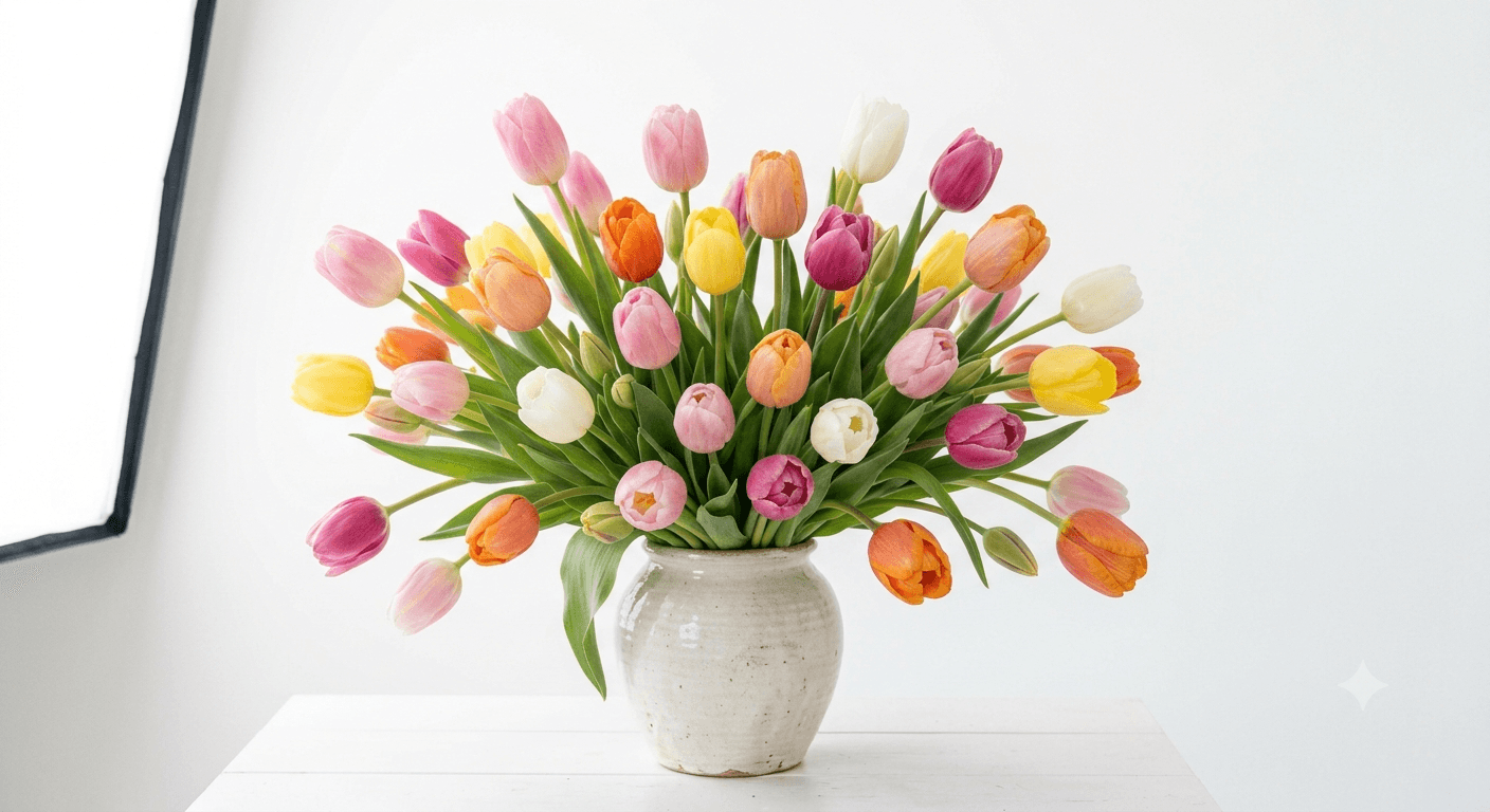 Tulipani Colorati with flower delivery in Milan